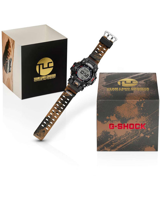 G-SHOCK MASTER OF G-LAND MUDMAN Team Land Cruiser Toyota Tough Solar Camo Bio-based Resin Strap Special Edition