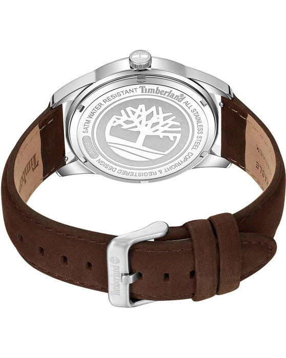 TIMBERLAND Eastport Brown Leather Strap