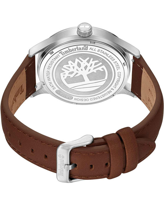 TIMBERLAND Trumbull Brown Leather Strap