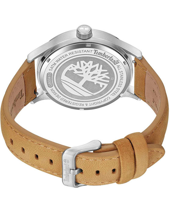 TIMBERLAND Trumbull Brown Leather Strap