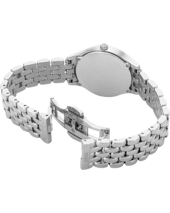 ROAMER Soleure Diamonds Silver Stainless Steel Bracelet