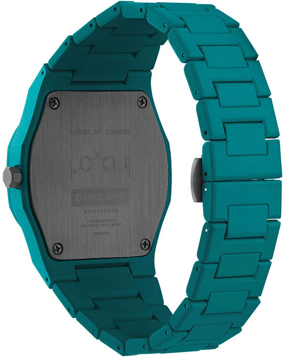 D1 MILANO Polycarbon Green Polycarbonate Bracelet