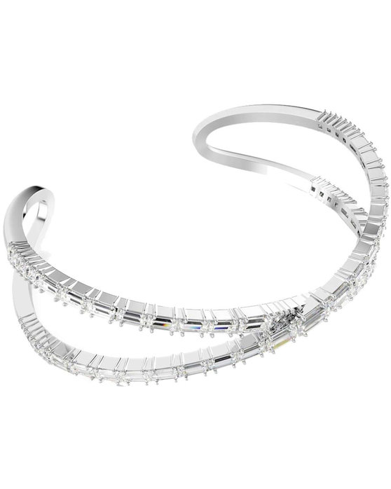 SWAROVSKI White Hyperbola cuff Infinity (Small)