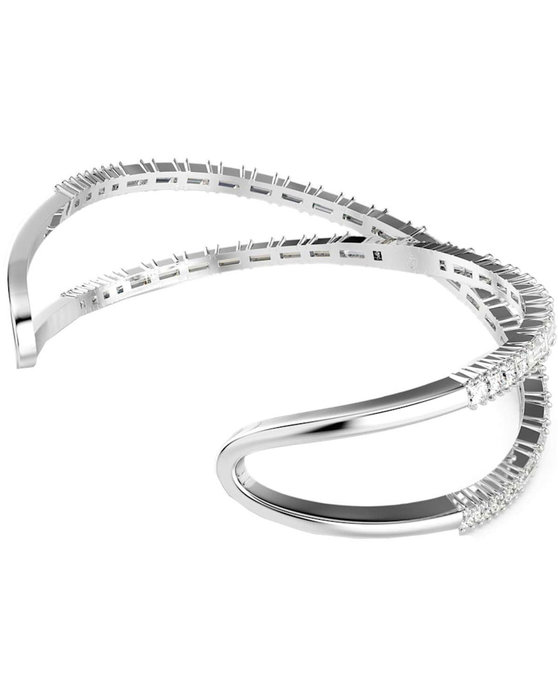 SWAROVSKI White Hyperbola cuff Infinity (Small)