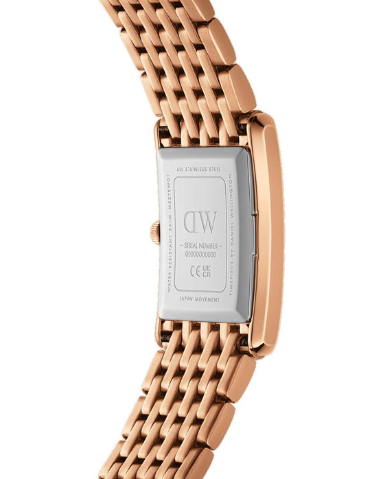 DANIEL WELLINGTON Bound Rose Gold Stainless Steel Bracelet