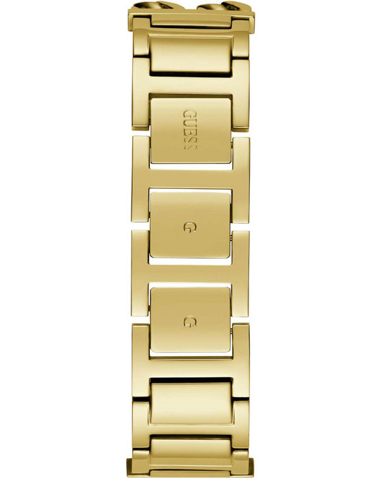 GUESS Mod ID Crystals Gold Stainless Steel Bracelet