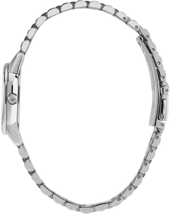 LUCIEN ROCHAT Iconic Diamonds Silver Stainless Steel Bracelet Gift Set