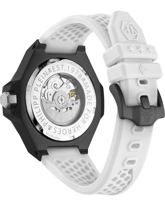 PHILIPP PLEIN Royal Automatic White Silicone Strap