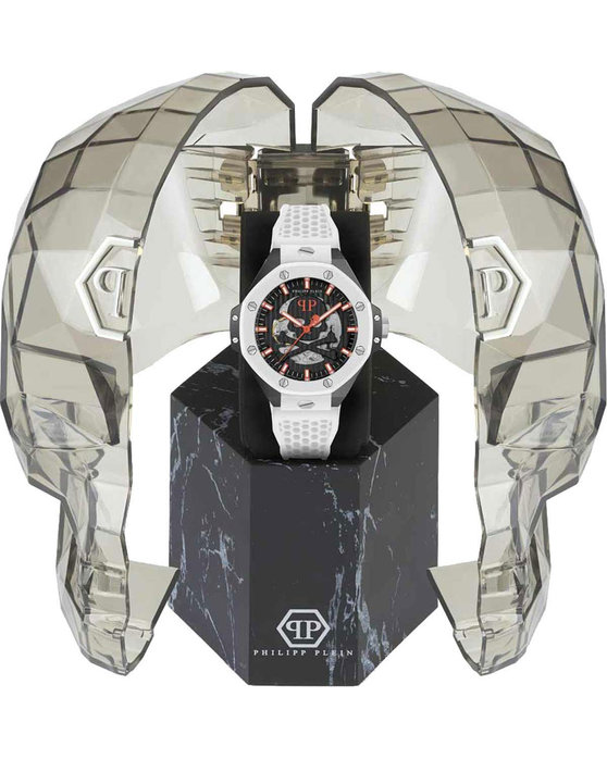 PHILIPP PLEIN Royal Automatic White Silicone Strap