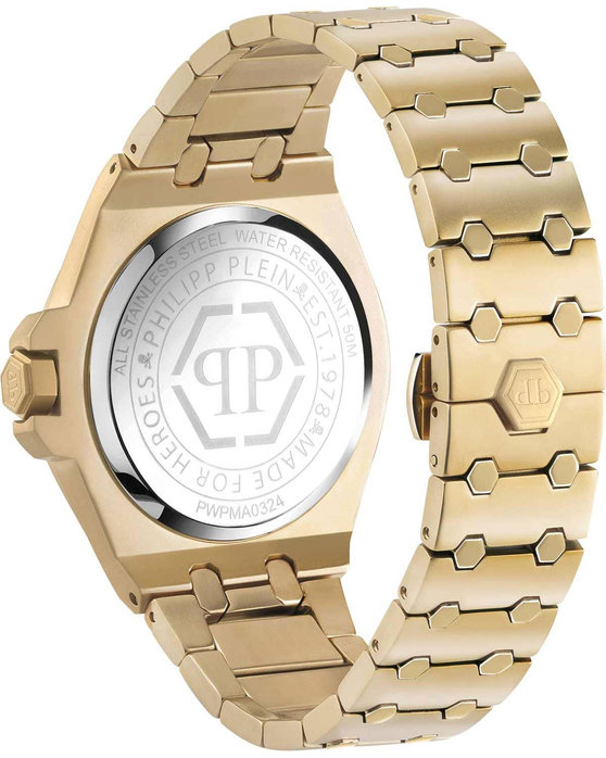 PHILIPP PLEIN The Plein Extreme Gold Stainless Steel Bracelet