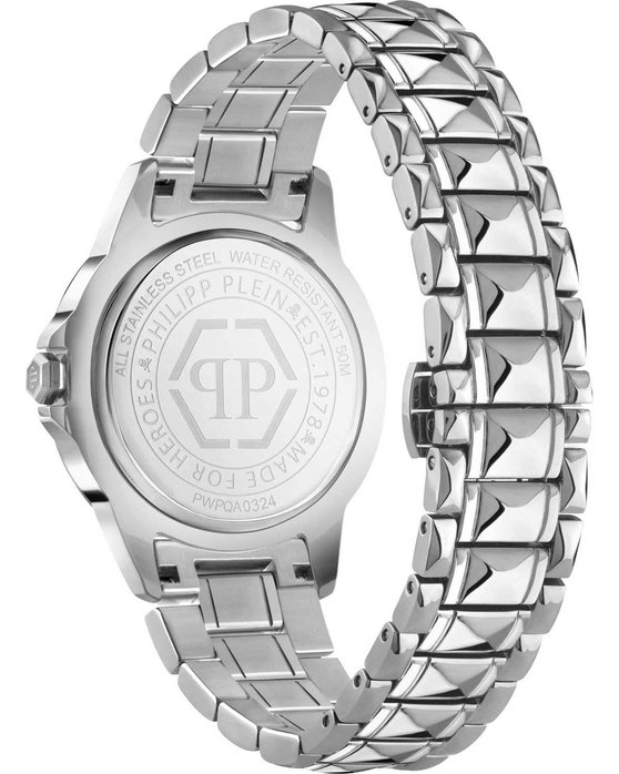 PHILIPP PLEIN Rock Silver Stainless Steel Bracelet