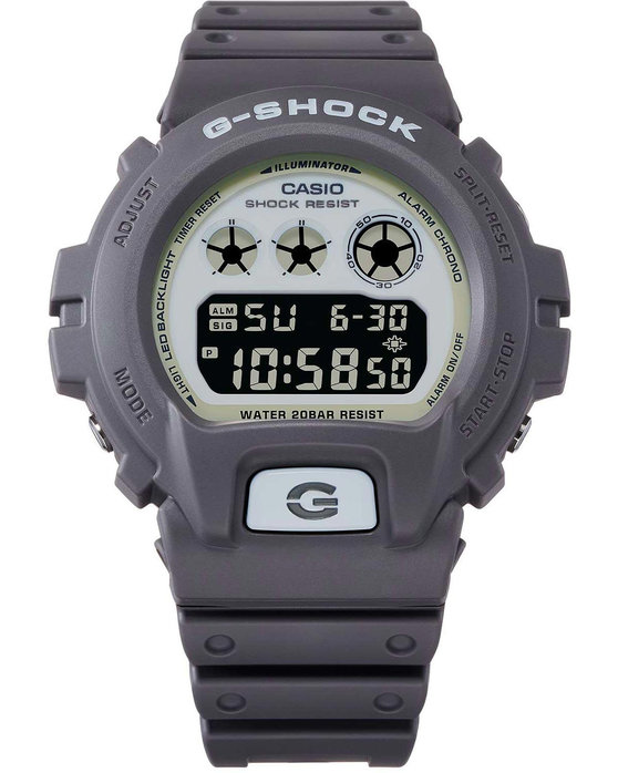 G-SHOCK Chronograph Grey Plastic Strap