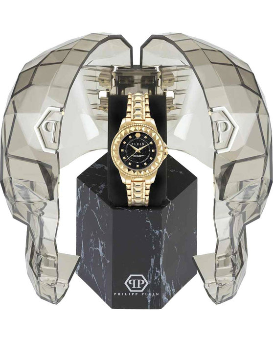 PHILIPP PLEIN Rock Gold Stainless Steel Bracelet