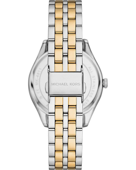 MICHAEL KORS Harlowe Crystals Two Tone Stainless Steel Bracelet