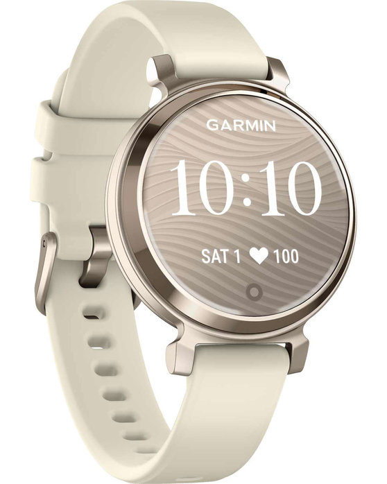 GARMIN Lily™2 Cream Gold Case with Coconut Silicone Band