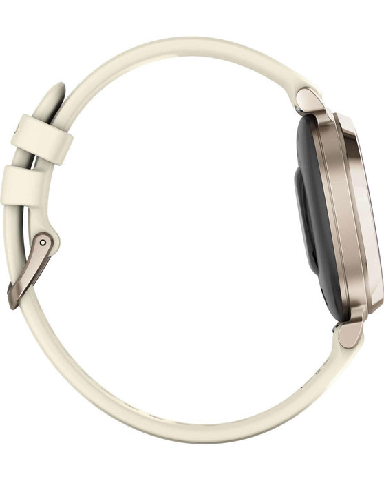 GARMIN Lily™2 Cream Gold Case with Coconut Silicone Band