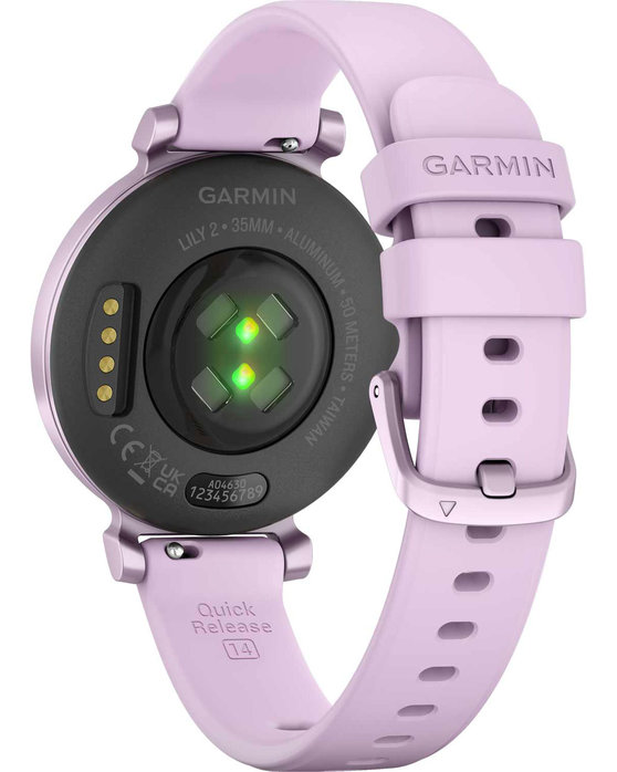 GARMIN Lily™2 Lilac Case with Lilac Silicone Band