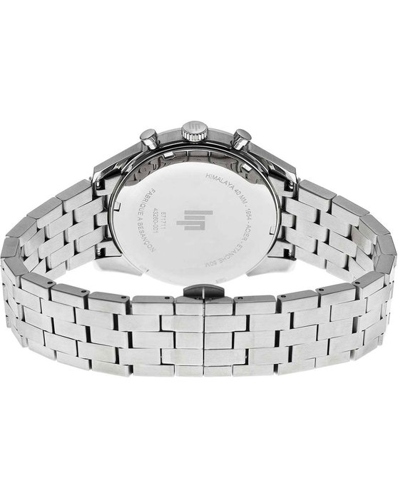 LIP Himalaya Chronograph Silver Stainless Steel Bracelet