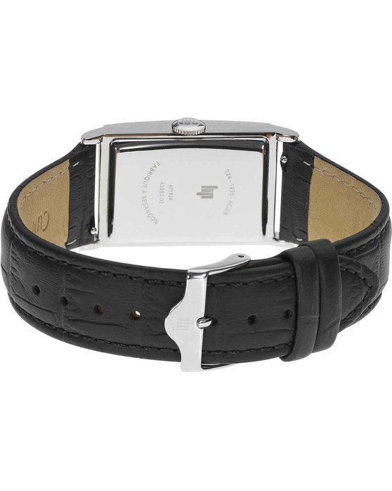 LIP Churchill T24 Black Leather Strap