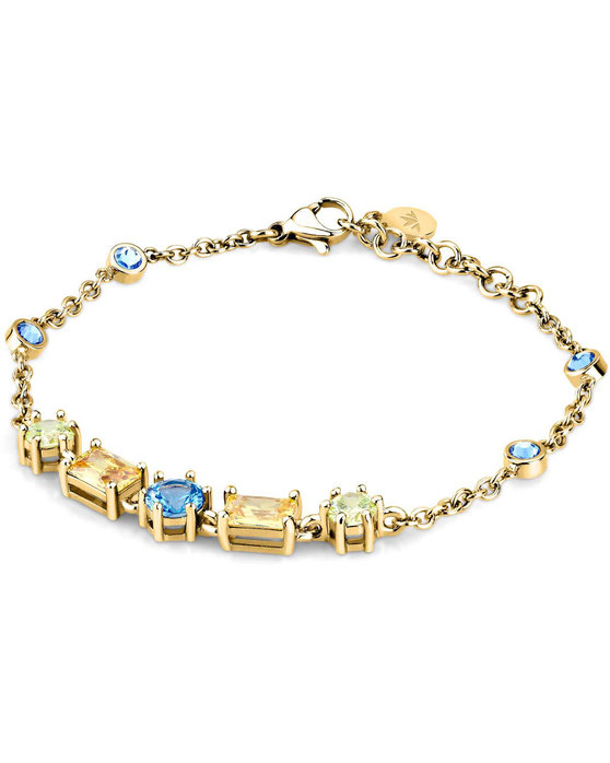 MORELLATO Colori Stainless Steel Bracelet with Crystals and Zircons