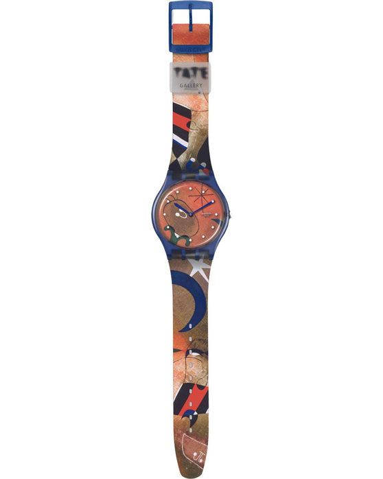 SWATCH X Tate Gallery Women and Bird In The Moonlight by Joan Miro