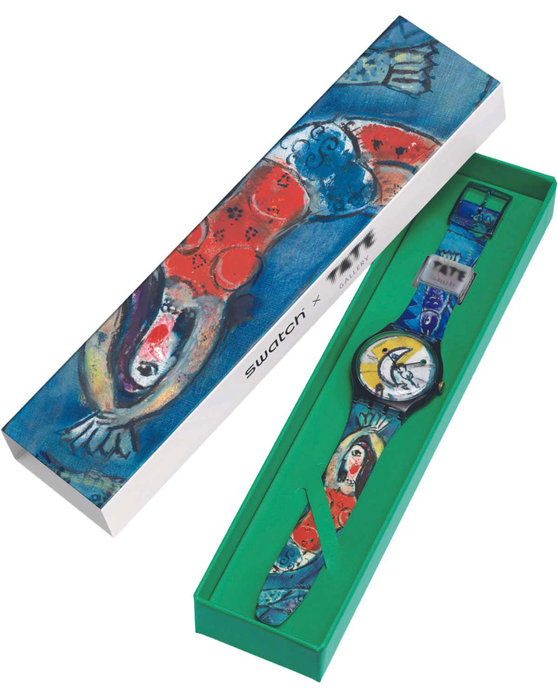 SWATCH X Tate Gallery Blue Circus by Marc Chagall