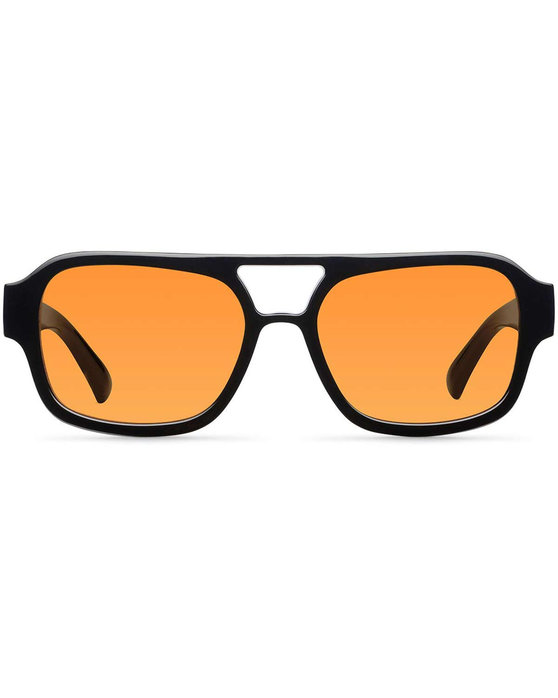 MELLER Shipo Black Orange Sunglasses