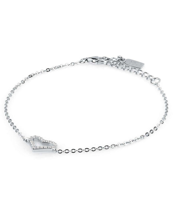 LA PETITE STORY Silver Collection Sterling Silver Bracelet with Zircons