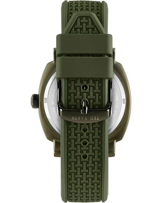 TED BAKER Caine Urban Khaki Silicone Strap