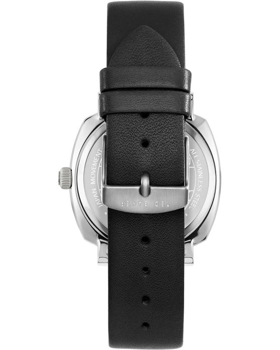 TED BAKER Caine Black Leather Strap