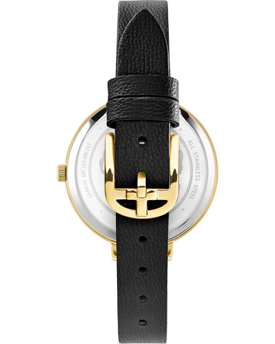 TED BAKER Daisen Black Leather Strap