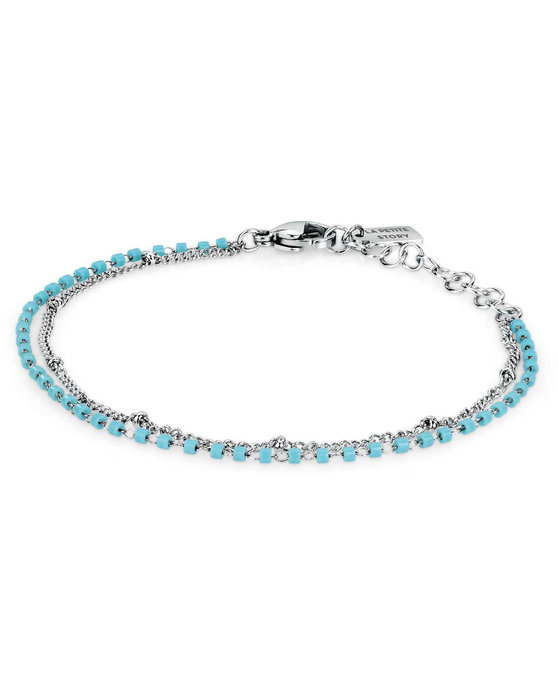 LA PETITE STORY Friendship Stainless Steel Bracelet with Beads