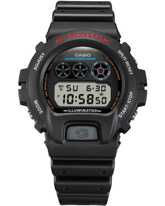 G-SHOCK Chronograph Black Rubber Strap