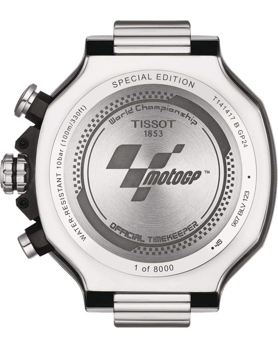 TISSOT T-Sport T-Race MotoGP Chronograph Blue Silicone Strap 2024 Limited Edition