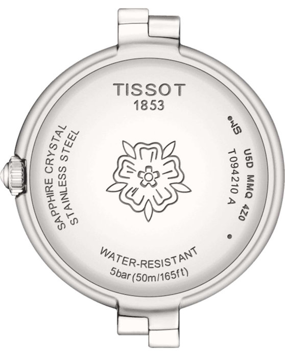 TISSOT Flamingo Diamonds Silver Stainless Steel Bracelet