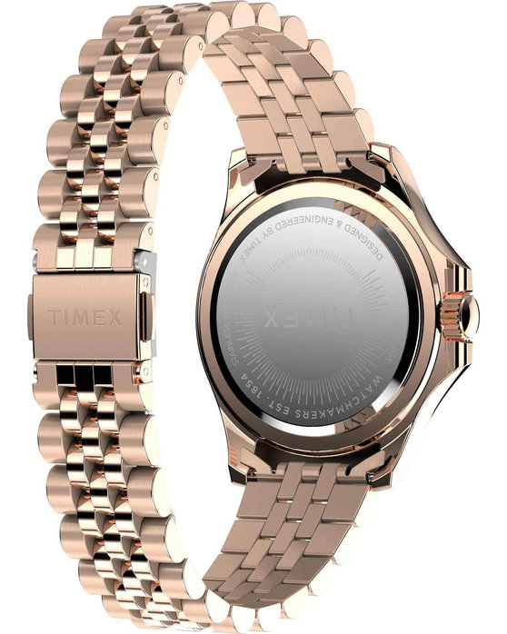 TIMEX Kaia Crystals Rose Gold Stainless Steel Bracelet