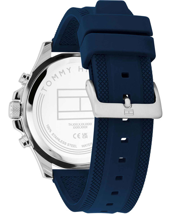 TOMMY HILFIGER Sport Blue Silicone Strap