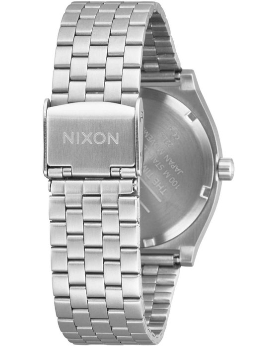 NIXON Time Teller Silver Stainless Steel Bracelet