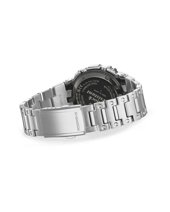 G-SHOCK Tough Solar Radio-controlled Dual Time Chronograph Silver Stainless Steel Bracelet