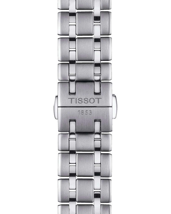 TISSOT T-Classic Chemin Des Tourelles Automatic Silver Stainless Steel Bracelet