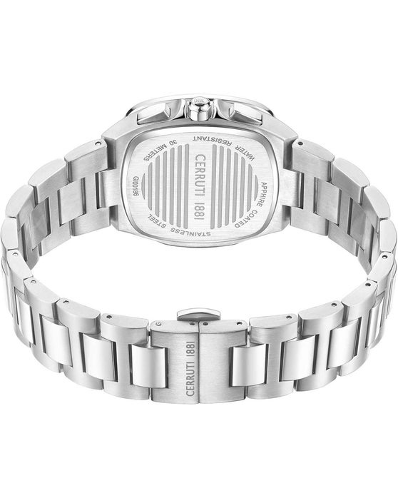 CERRUTI Casale Chronograph Silver Stainless Steel Bracelet