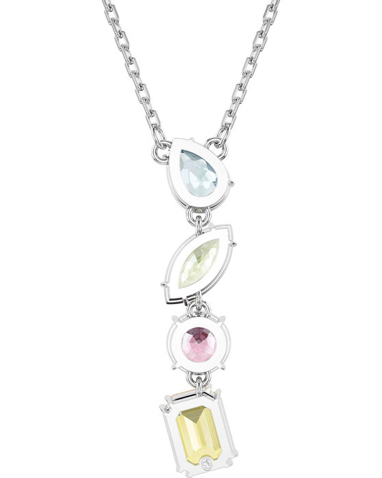 SWAROVSKI Multicolored Gema Y pendant mixed cuts