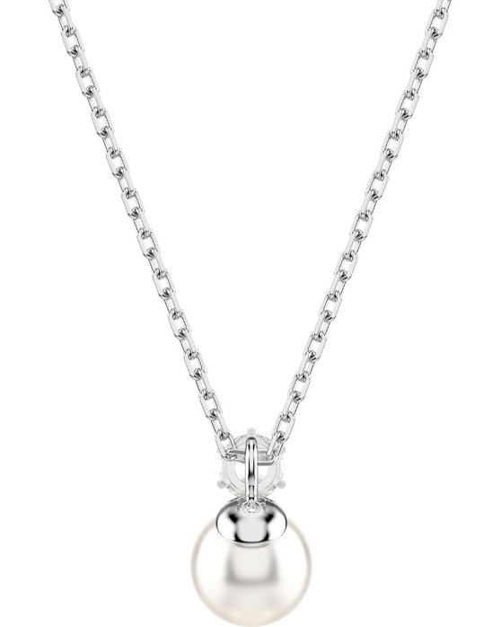 SWAROVSKI White Matrix pendant Crystal Pearl round cut