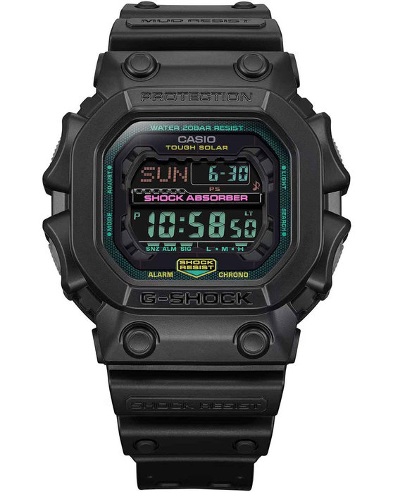 G-SHOCK Tough Solar Chronograph Black Plastic Strap