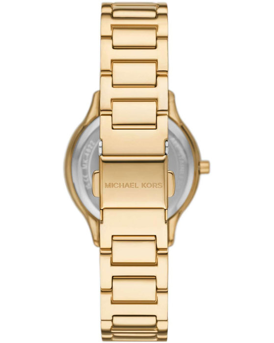 MICHAEL KORS Sage Crystals Gold Stainless Steel Bracelet