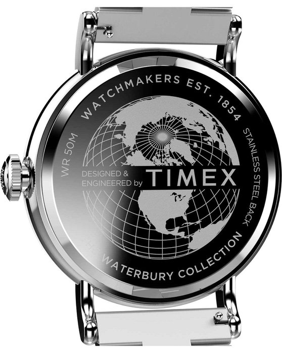 TIMEX Waterbury Standard Silver Stainless Steel Bracelet