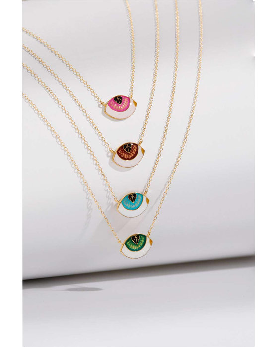 DOUKISSA NOMIKOU Eye Sea You Necklace Emerald