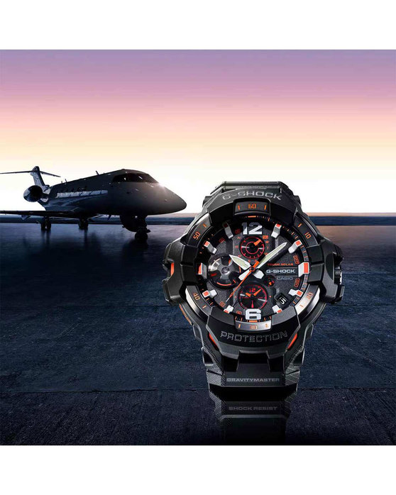 G-SHOCK Master of G Gravitymaster Tough Solar Dual Time Chronograph