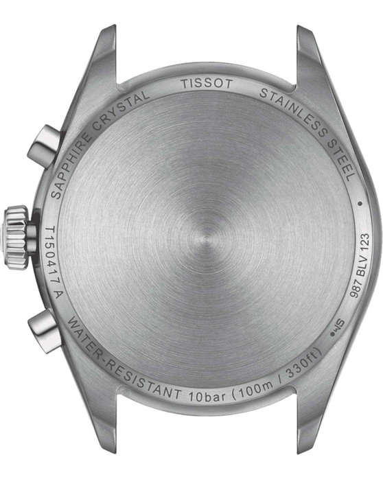 TISSOT T-Classic PR 100 Chronograph Silver Stainless Steel Bracelet