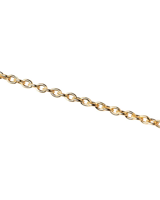 Κολιέ αλυσίδα PDPAOLA Charms Chain από επιχρυσωμένο (18Κ) Ασήμι 925